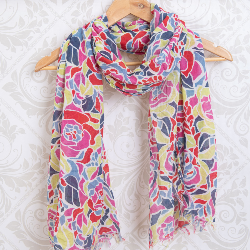 OLD NAVY Summer Floral Scarf Wrap